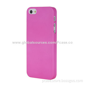 Hard PC case for iPhone 5 with superior PC and rubber coating